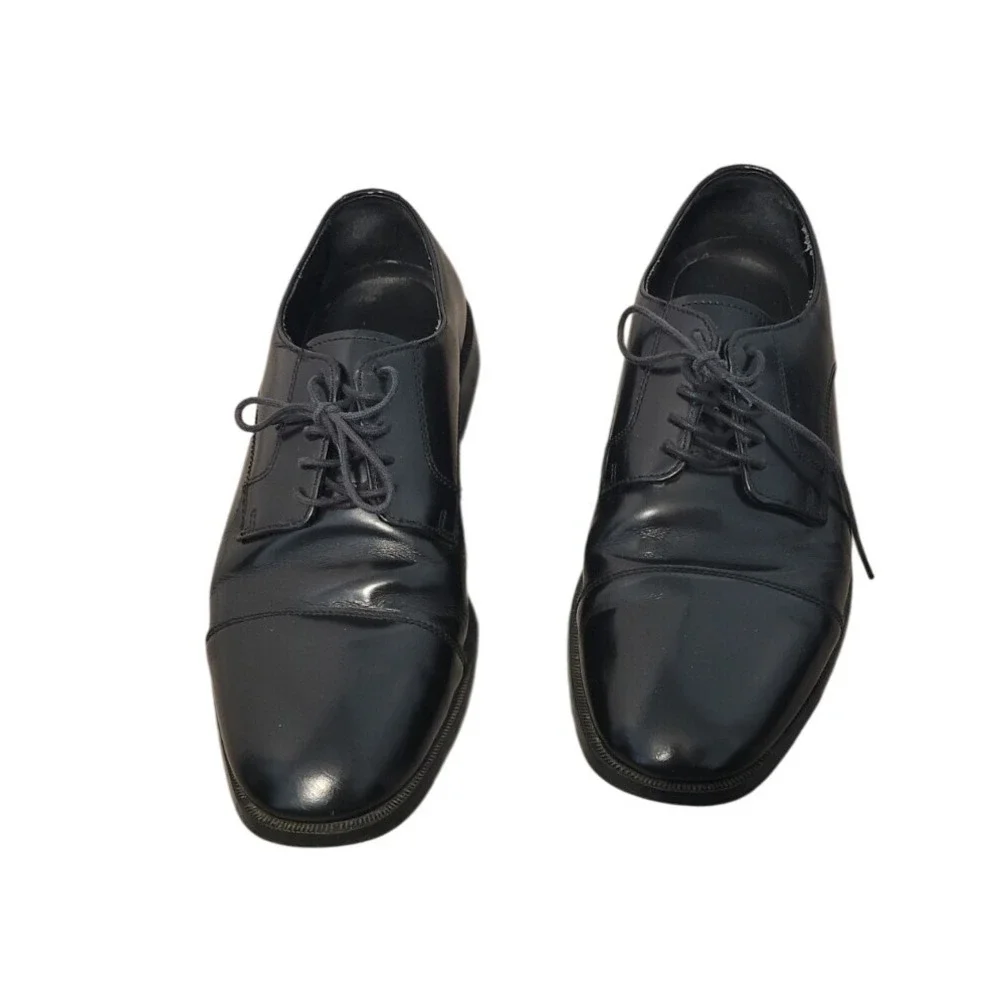 Men's Nunn Bush Black‎ Leather Dress Shoes Size 8M